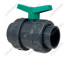 Кран ПВХ шаровый D63 Acon Кран ПВХ шаровый D63 Acon