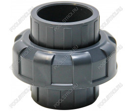 Муфта разборная c уплотнением EPDM d20 AQUAVIVA