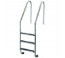 Лестница Flexinox STANDARD 3 ст AISI-304, для широкого борта