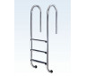 Лестница  3 ступени  (у.б.) Flexinox WALL  AISI-316 (87131132)